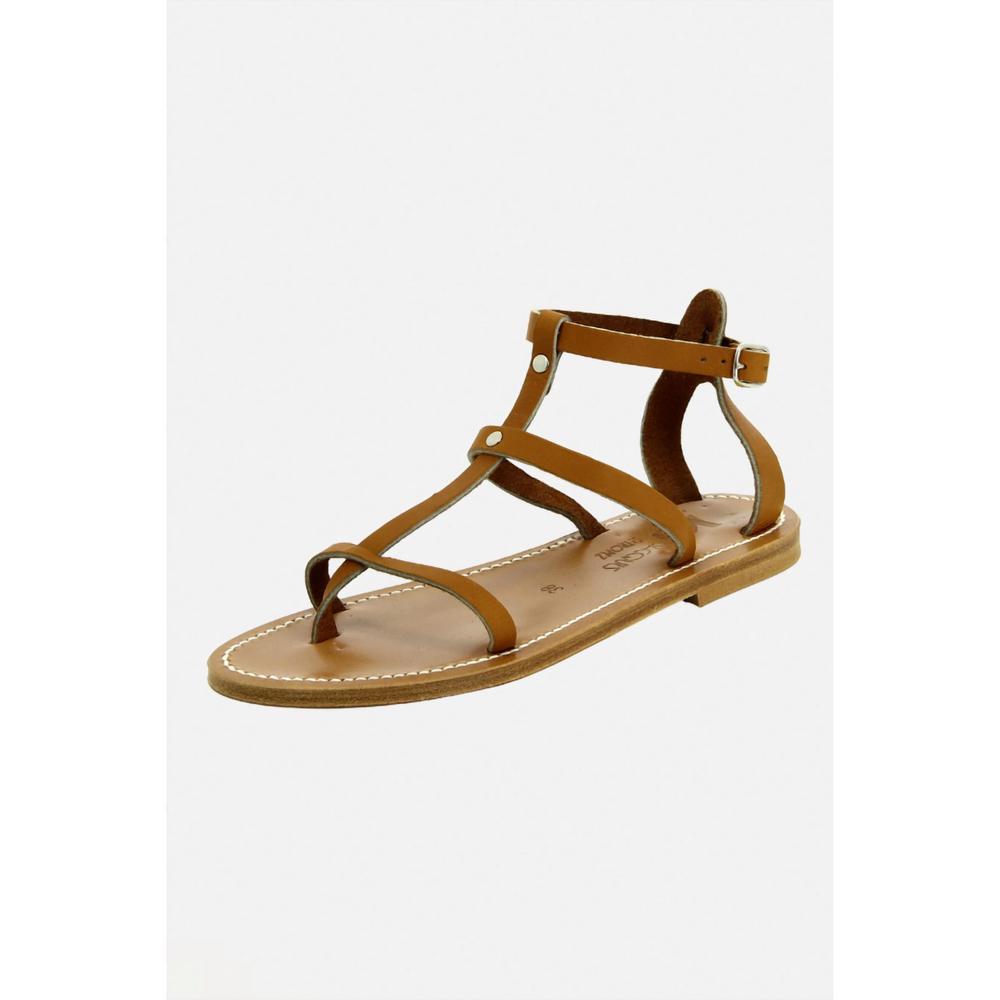 NEW K.JACQUES women's antioche sandal in natural bronze